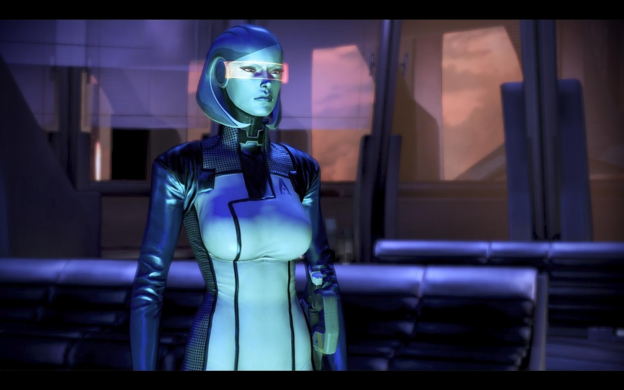 Gynoid Mass Effect Edi Artificial Intelligence Wallpaper