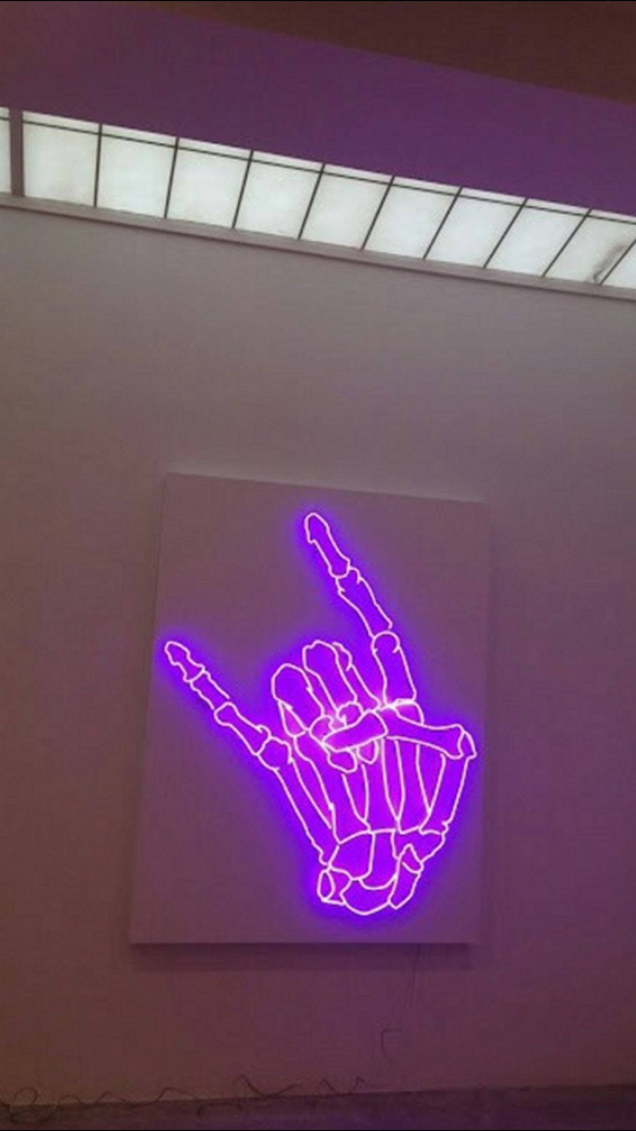 Grunge Emo Aesthetic Rock Gesture Wallpaper
