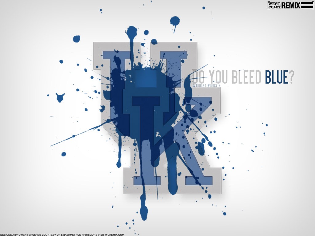 Do You Bleed Blue University of Kentucky Desktop Wallpaper