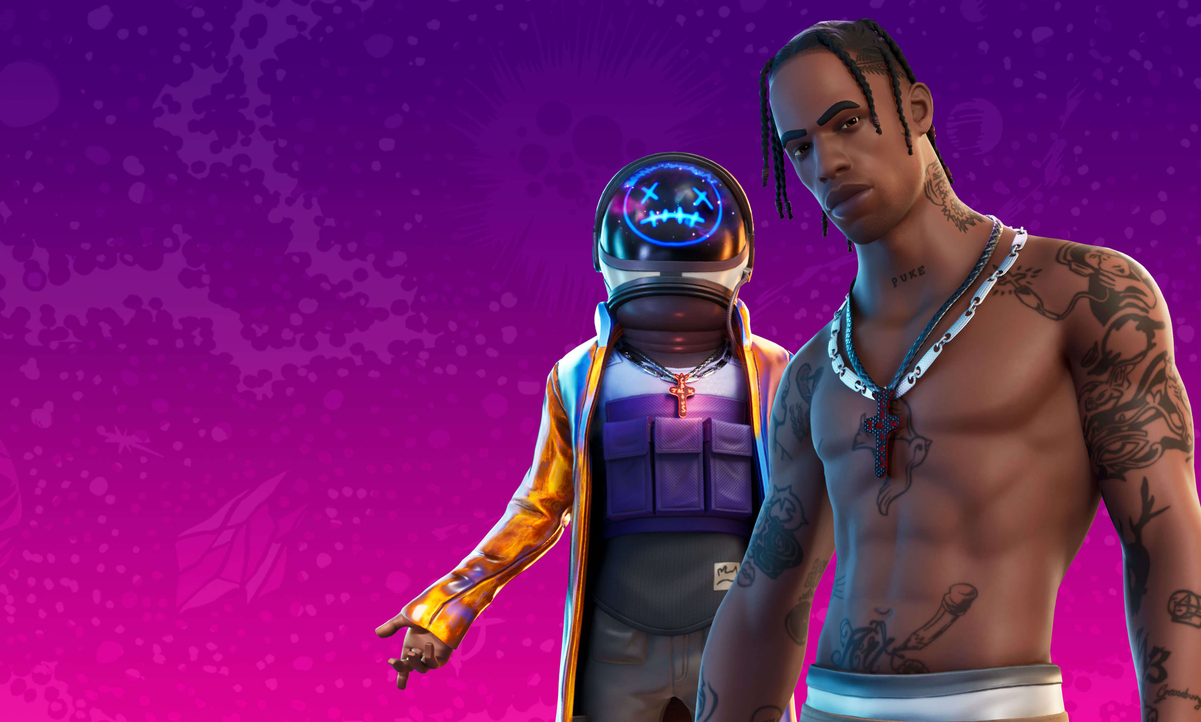 Fortnite Travis Scott 4k Wallpaper HD Games