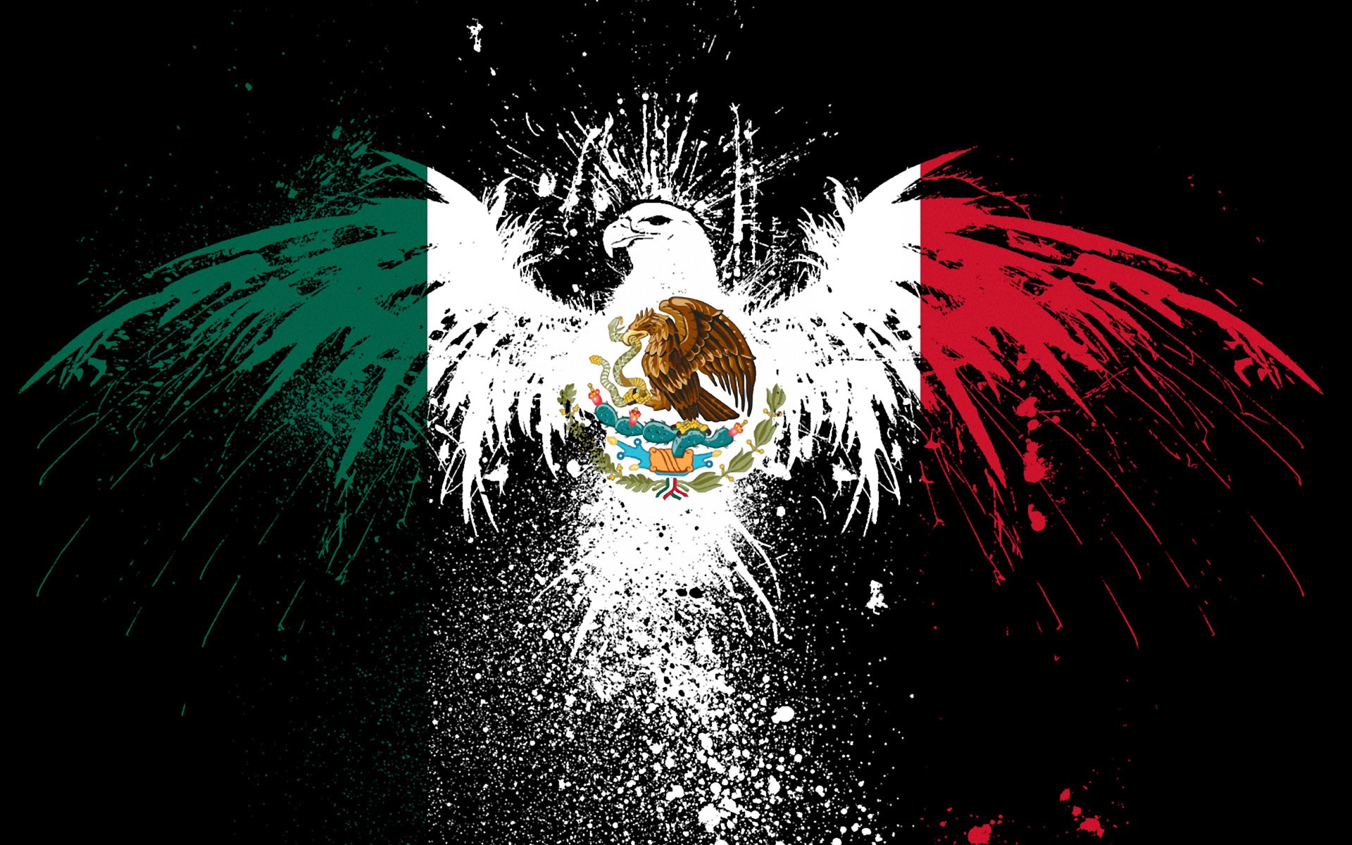 Mexico Flag Wallpaper HD Early