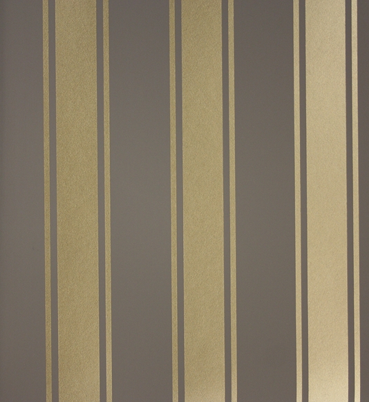 Brown And Bronze Striped Wallpaper Pavillion Stripe By Cole Son