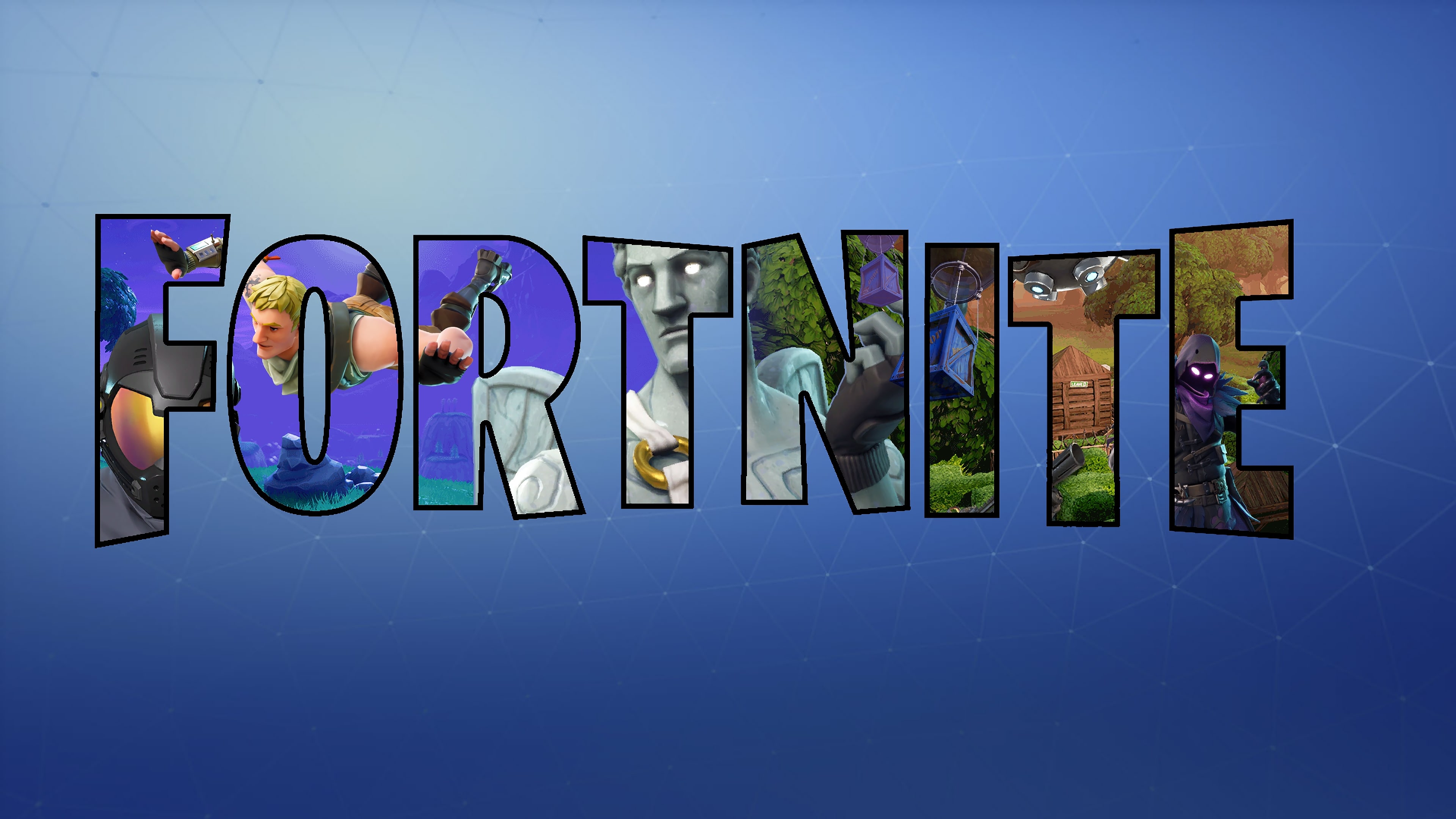 cool fortnite logo