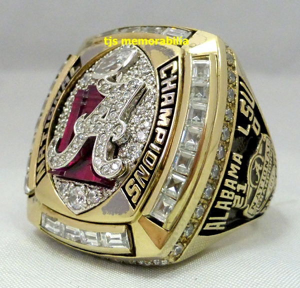 Alabama Crimson Tide National Championship Ring