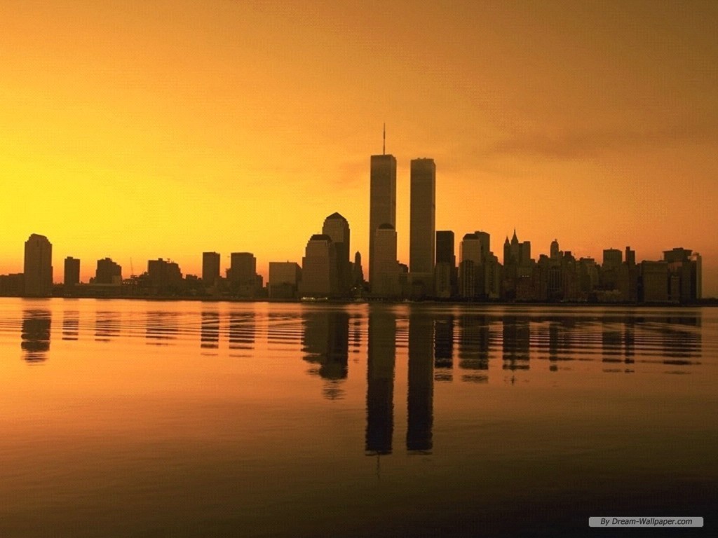 Twin Towers Wallpaper On