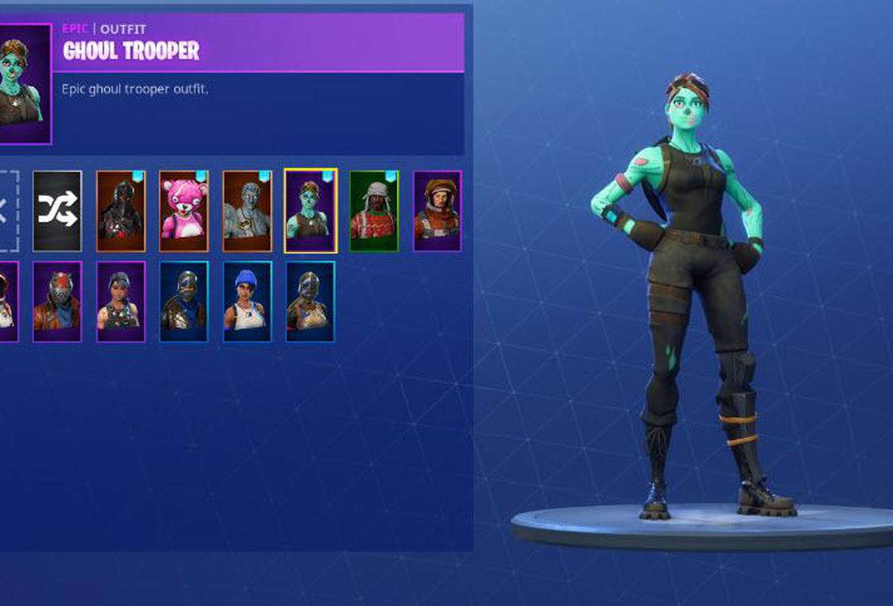 Fortnite Has Let Ghoul Trooper Remain One Of Its Rarest Skins Ever