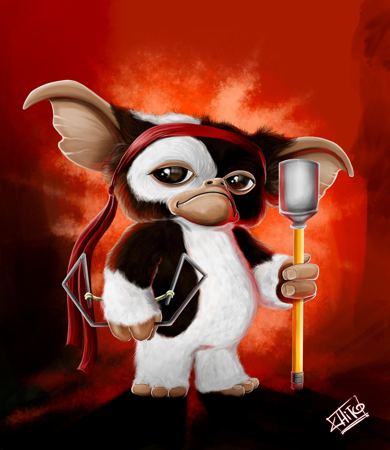 Free Download Gizmo Wallpaper Gizmo Rambo By Manudgi 1280x1479 For Your Desktop Mobile Tablet Explore 73 Gremlins Gizmo Wallpaper Gremlins Wallpaper Gizmo Wallpaper Amc Gremlin Wallpaper