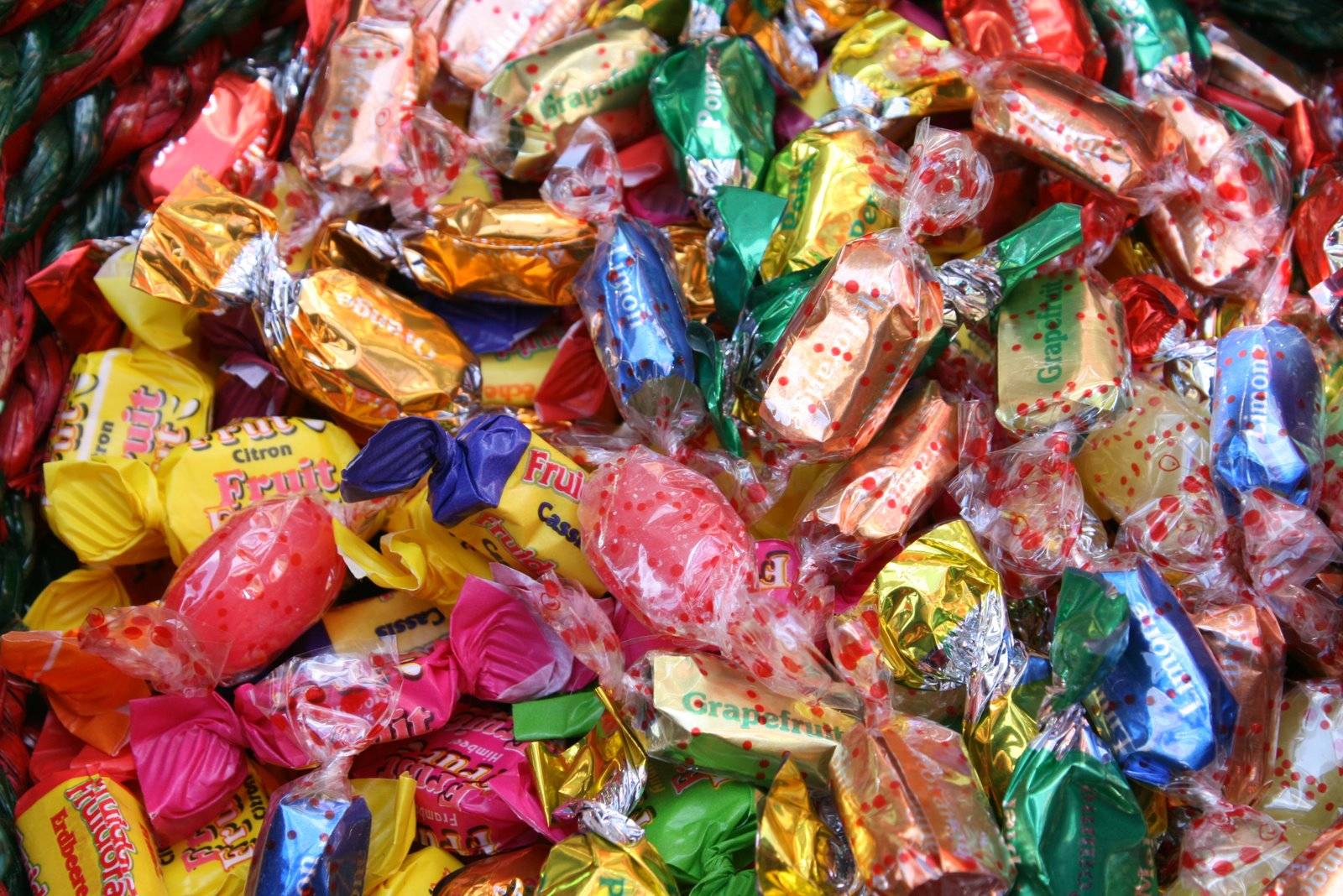 Candy Wrapper Wallpaper Sweets