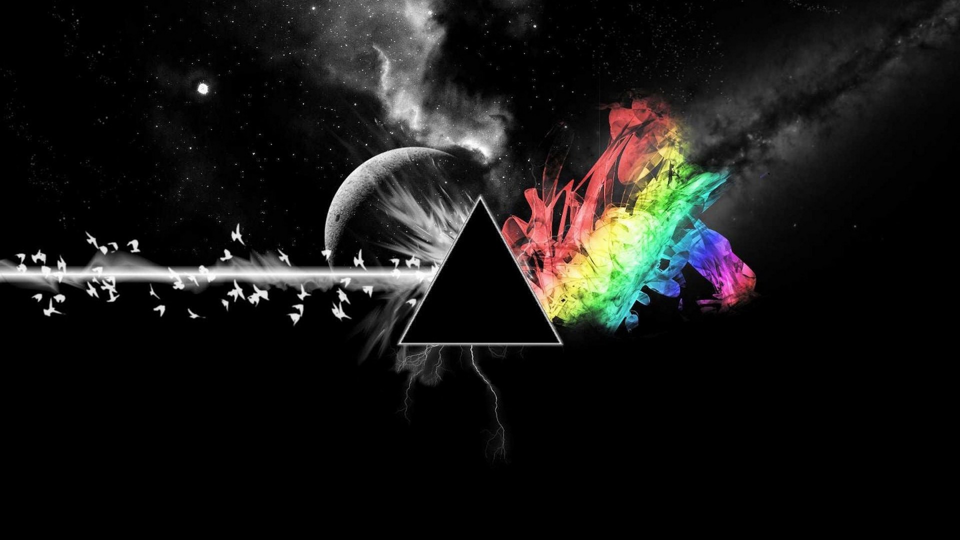 The Best Dark Side Of Moon Wallpaper I Have Ever Seen