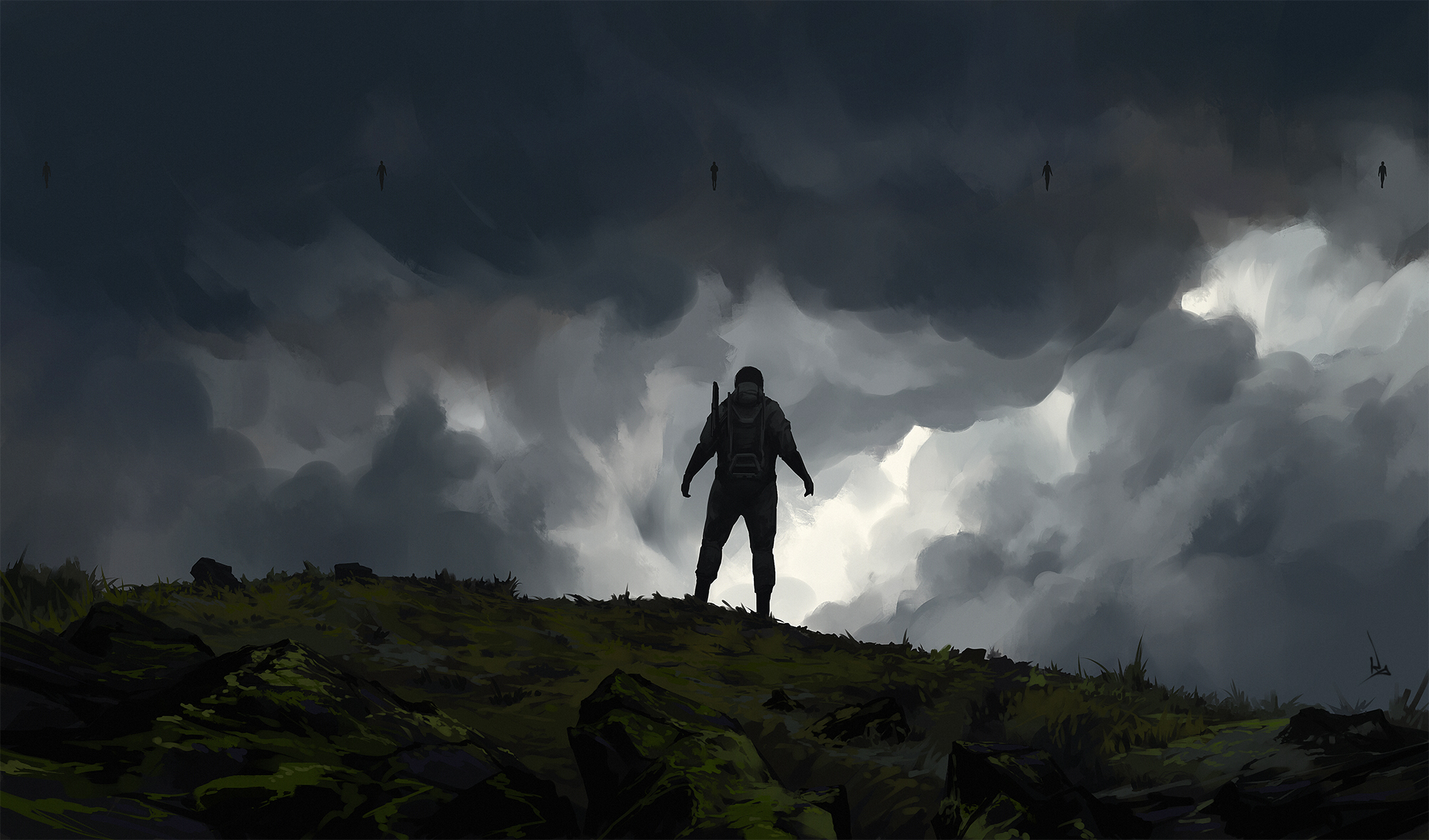 Death Stranding Game Fan Art Wallpaper HD Games 4k