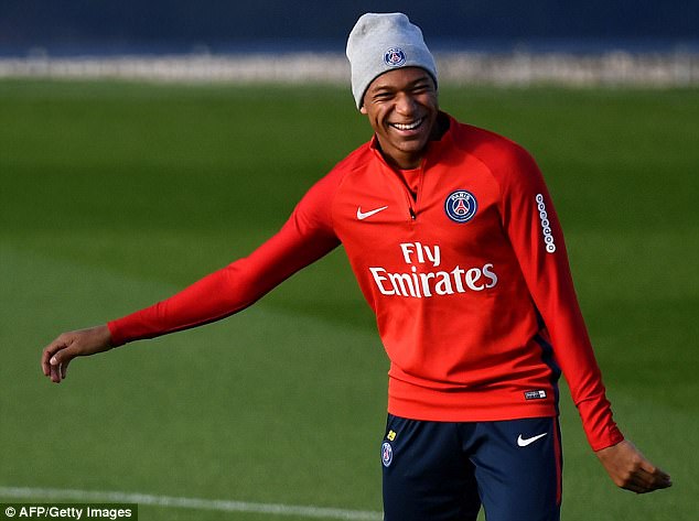 Kylian Mbappe and Co train ahead of PSGs clash with Dijon