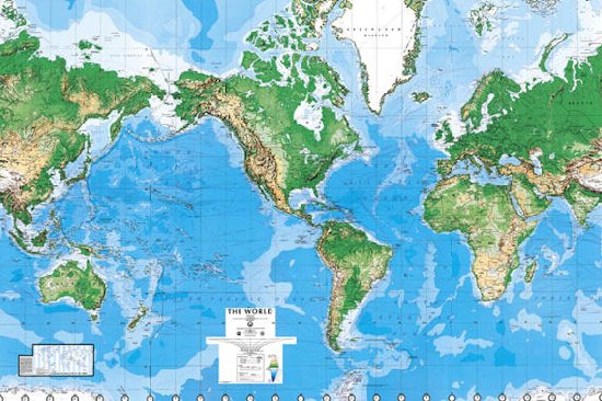 World Map For Kids Wallpaper