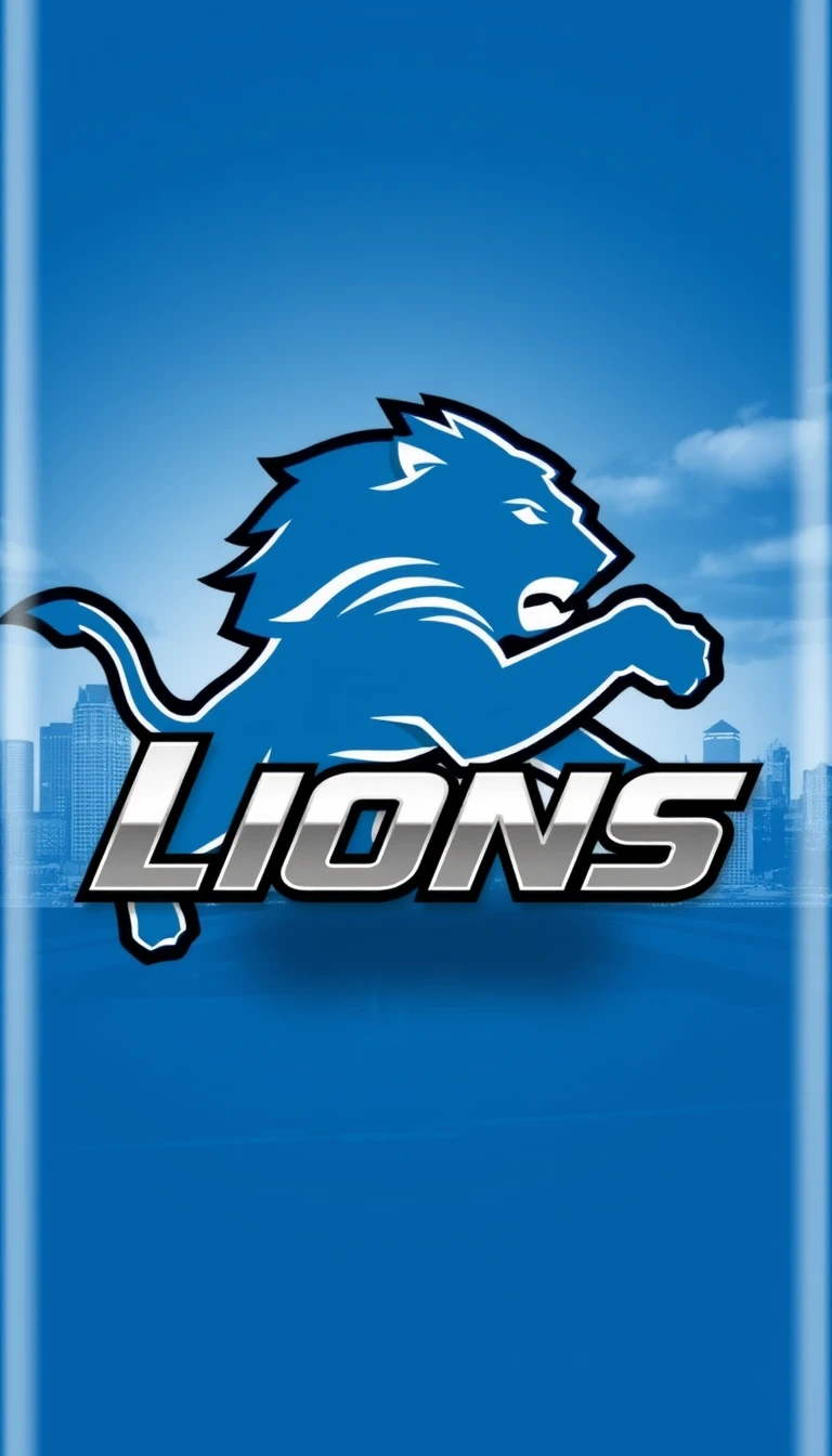 Detroit Lions Phone Wallpaper