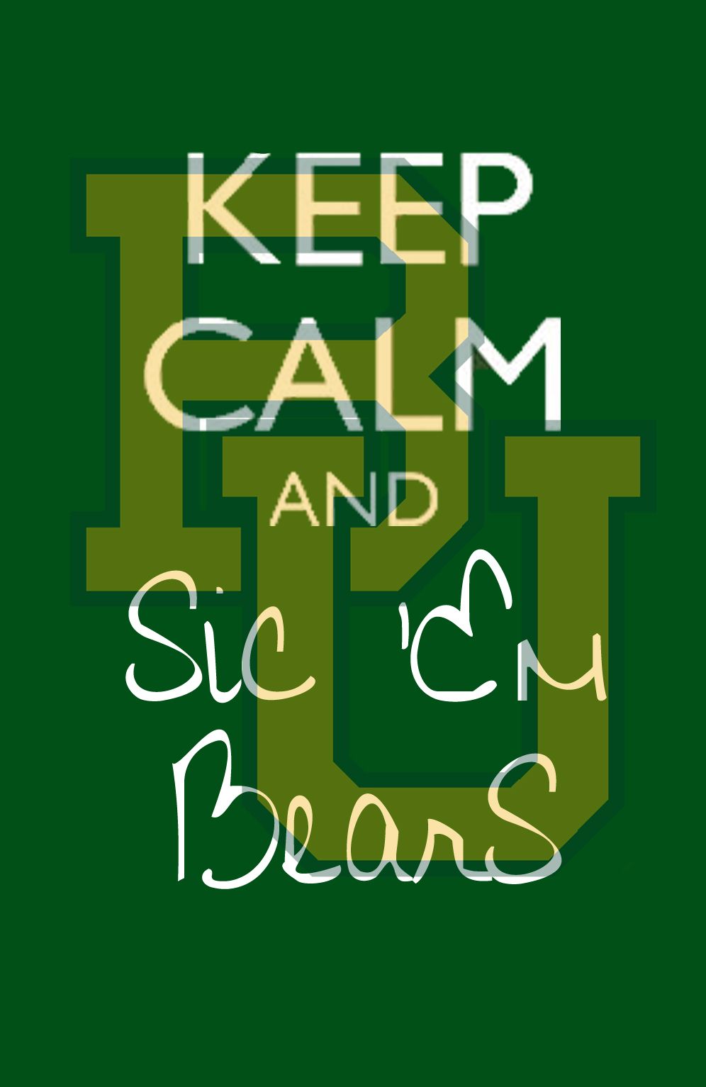 My Old Background Didn T Do It For Me Baylor