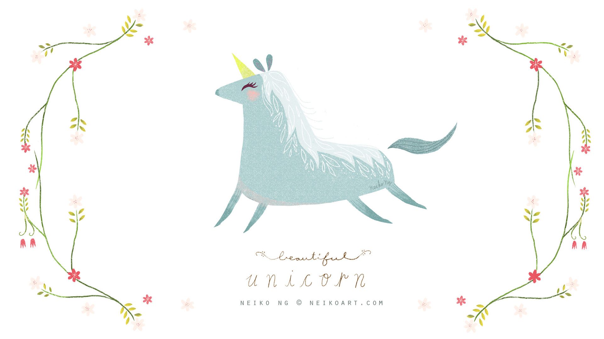 Unicorn Desktop Wallpaper On