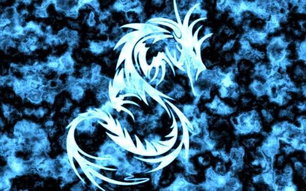 Blue Dragon Wallpaper by Tijnn on
