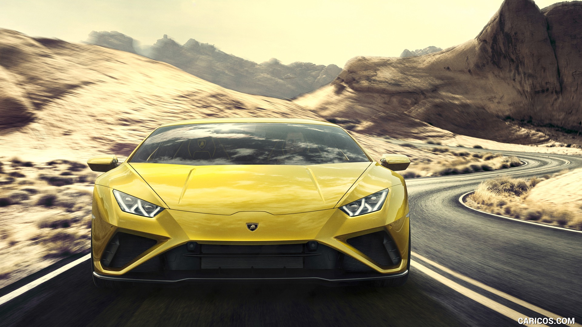 Lamborghini Hurac N Evo Rwd Front Hd Wallpaper