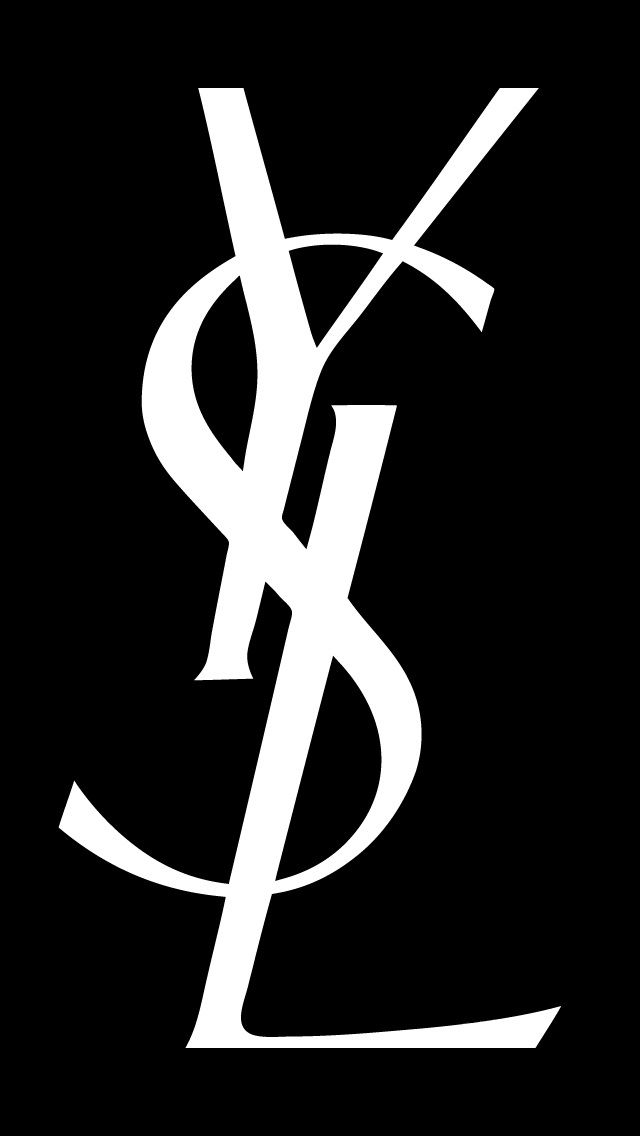 Logo Brands Ysl Yves Saint Laurent M In Black