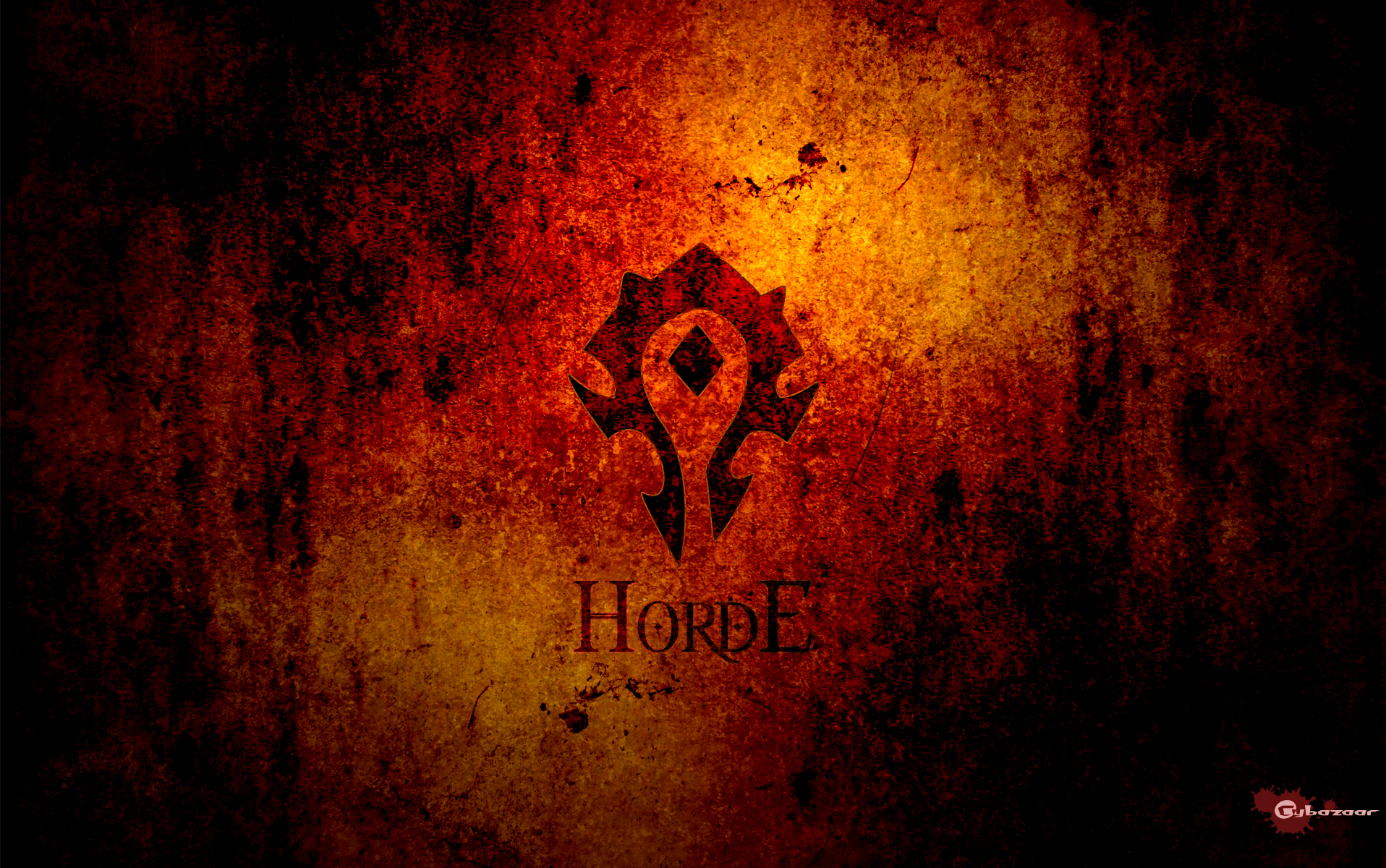 Wow Horde Logo Wallpaper Pack By