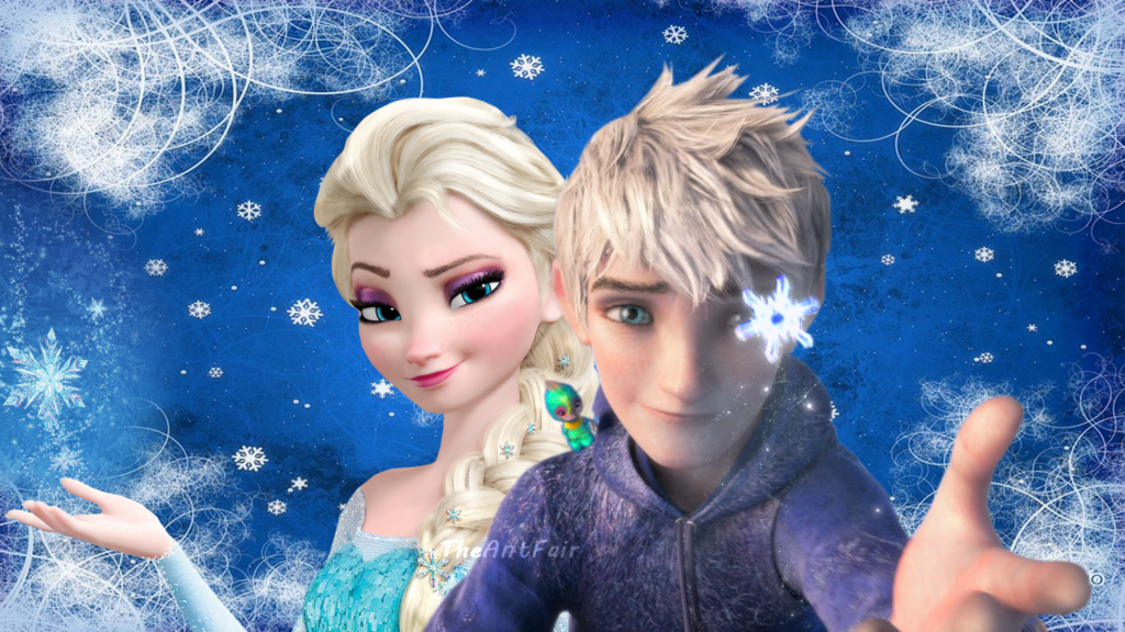 Elsa Jack Frost image elsa and jack frost 36297478 1024 576png