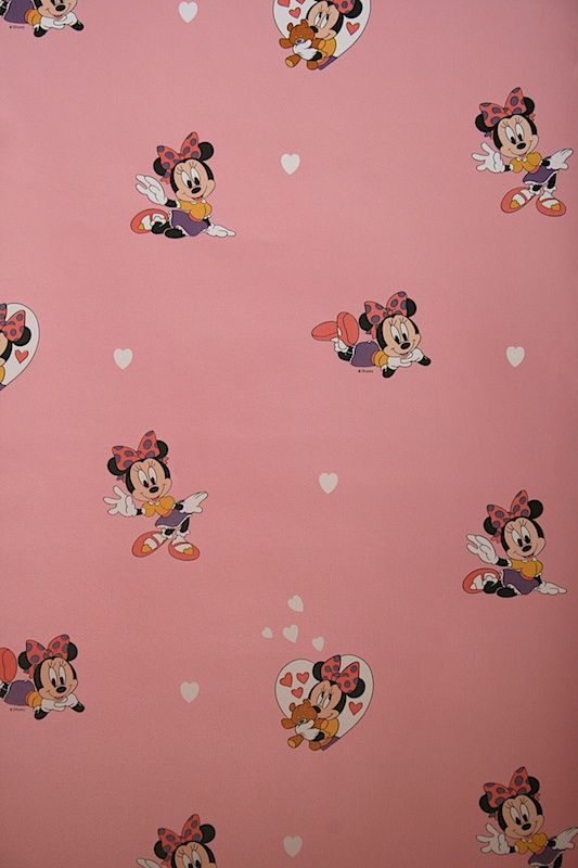 Original Vintage Micky Mouse Wallpaper