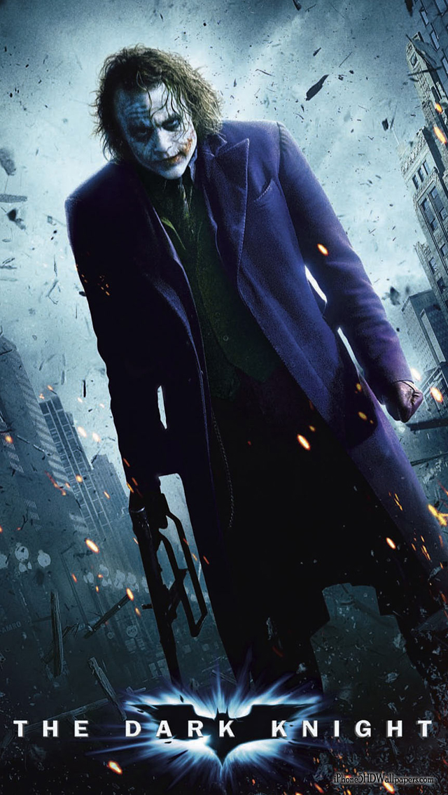 iPhone Wallpaper The Dark Knight Batman Joker