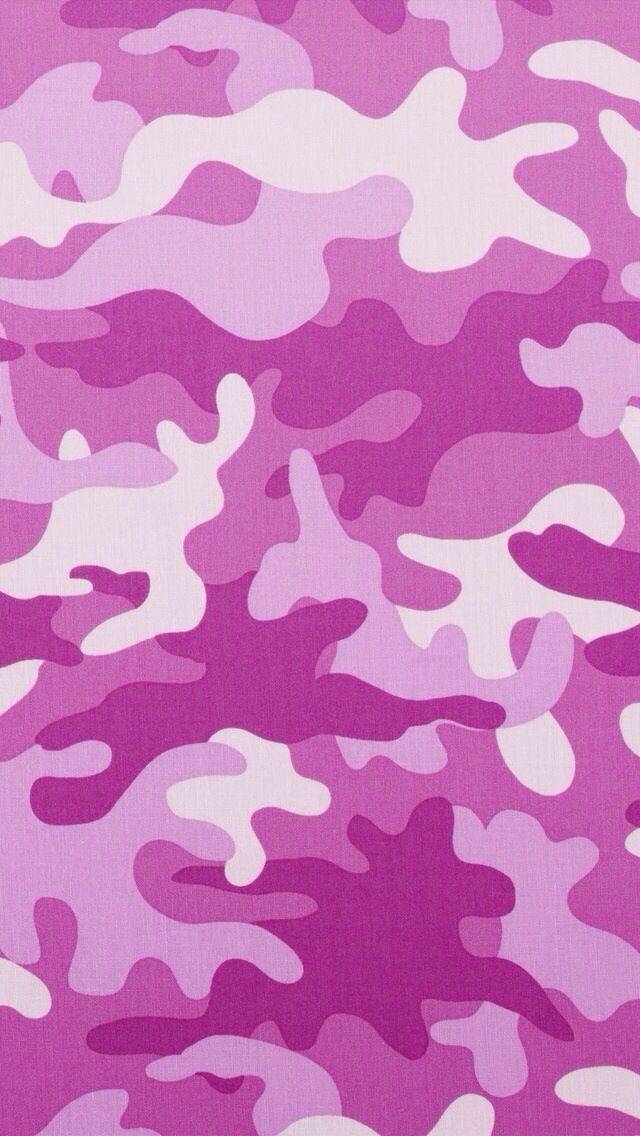 Pink Camouflage Pattern Wallpaper iPhone
