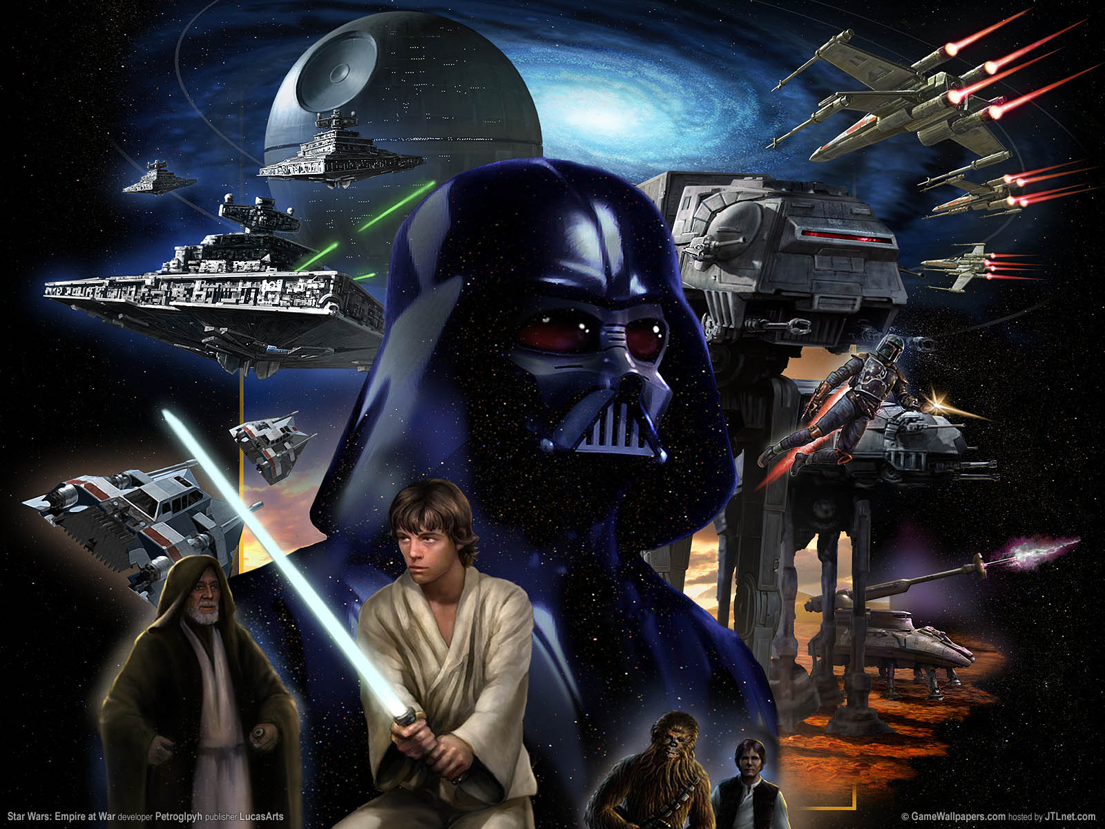 Fond Ecran Wallpaper Star Wars Empire At War Jeuxvideo Fr