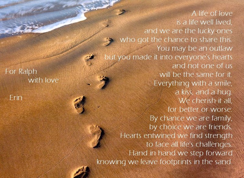 footprints in the sand by Forbsie on