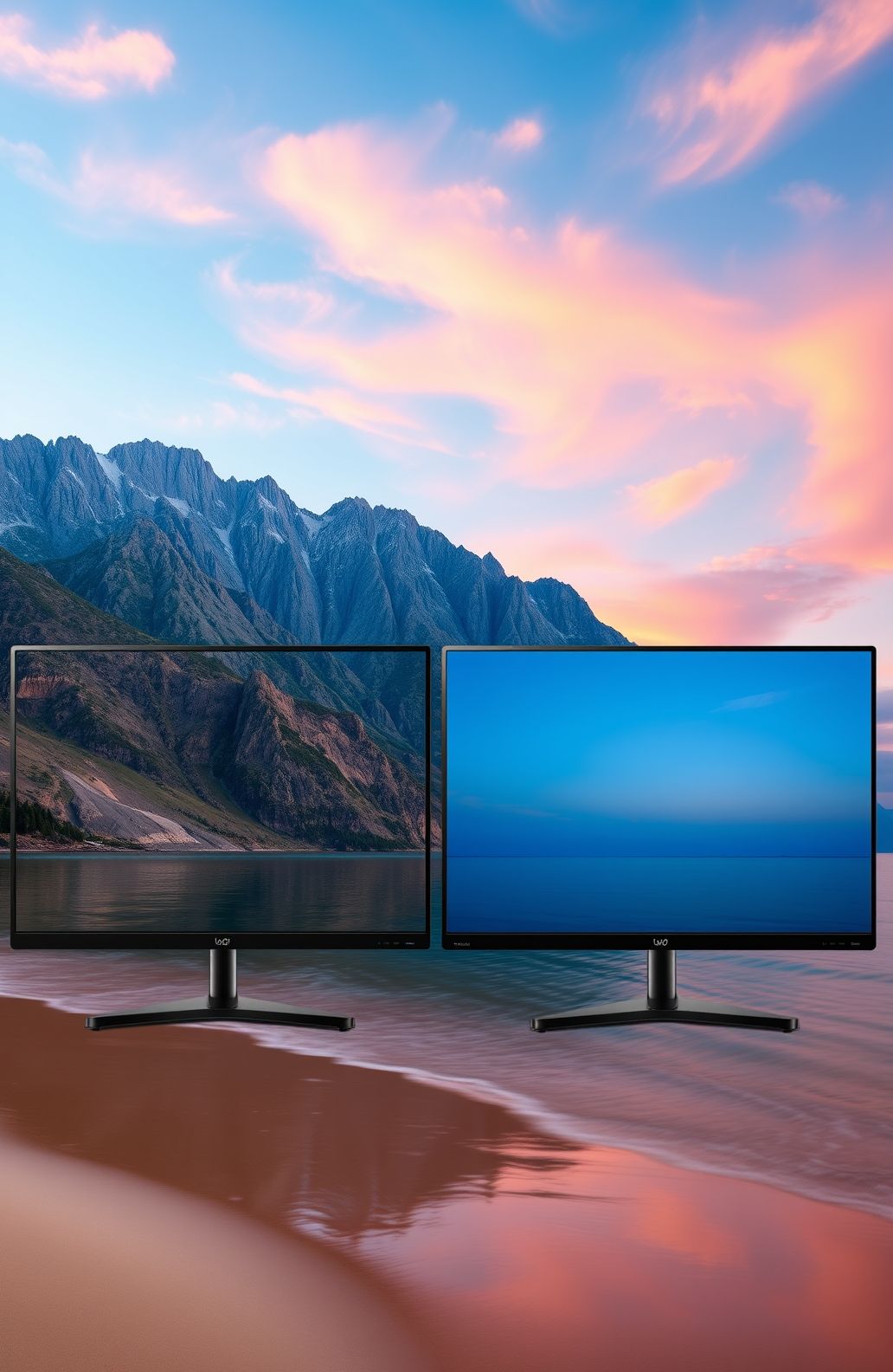 Dual Monitor Vertical Wallpaper