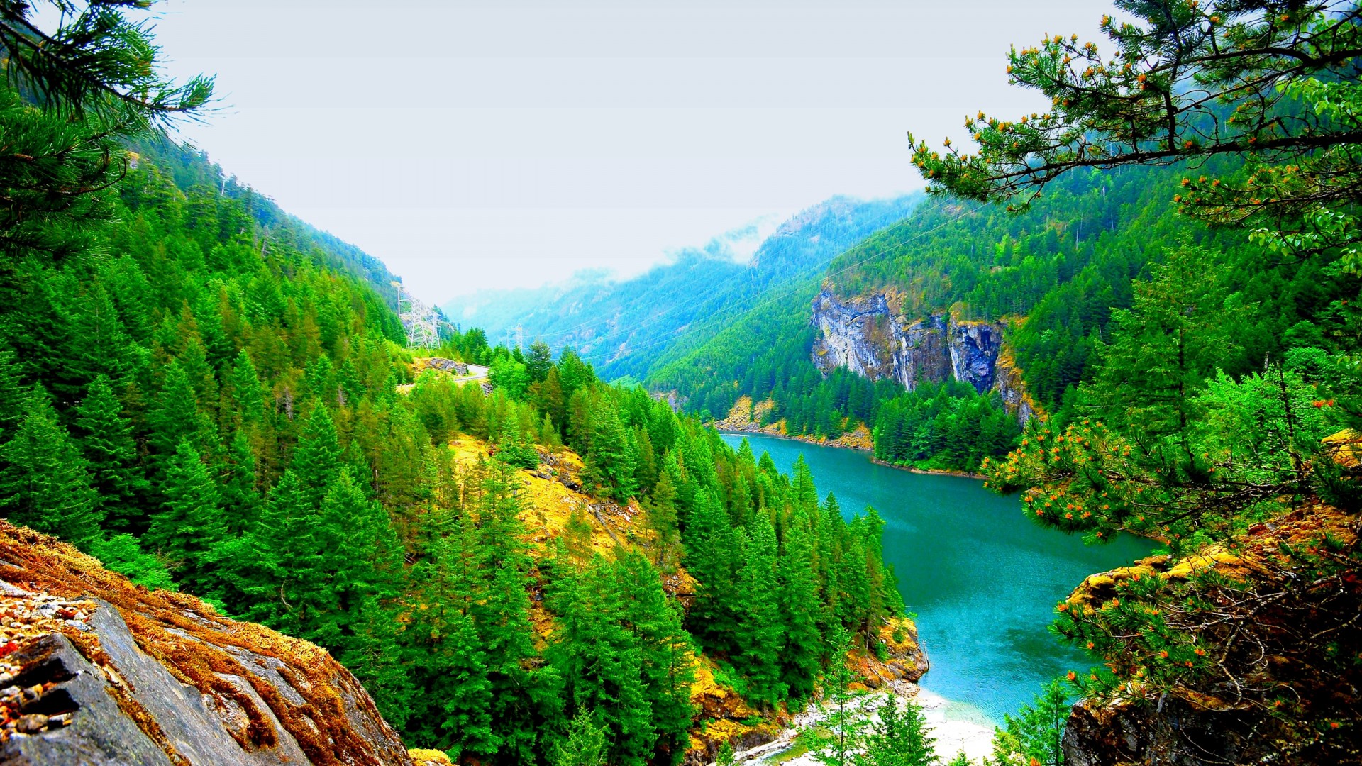 Skagit River In Washington Hq Wallpaper Valley Wallpaper13
