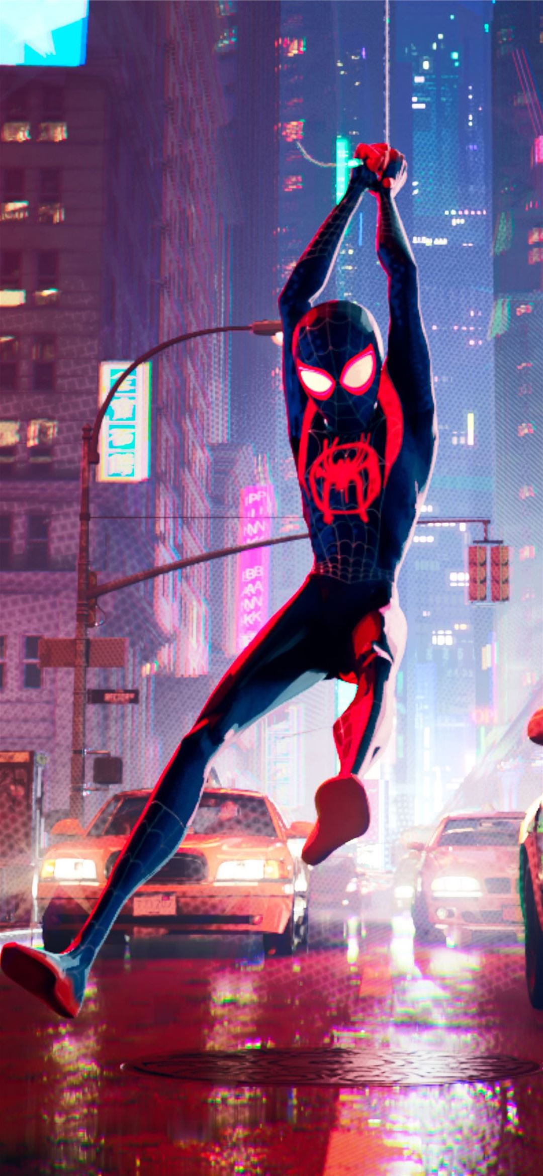 Spider Man Into The Verse iPhone Wallpaper