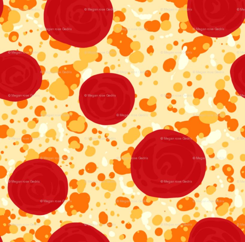Pizza Tile Wallpaper HD Wallpapers