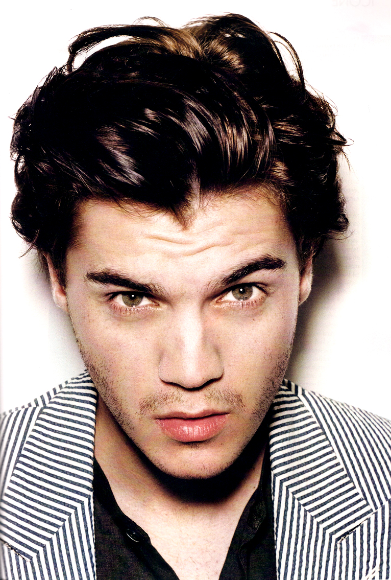 Emile Hirsch In A Magazine HD And Background