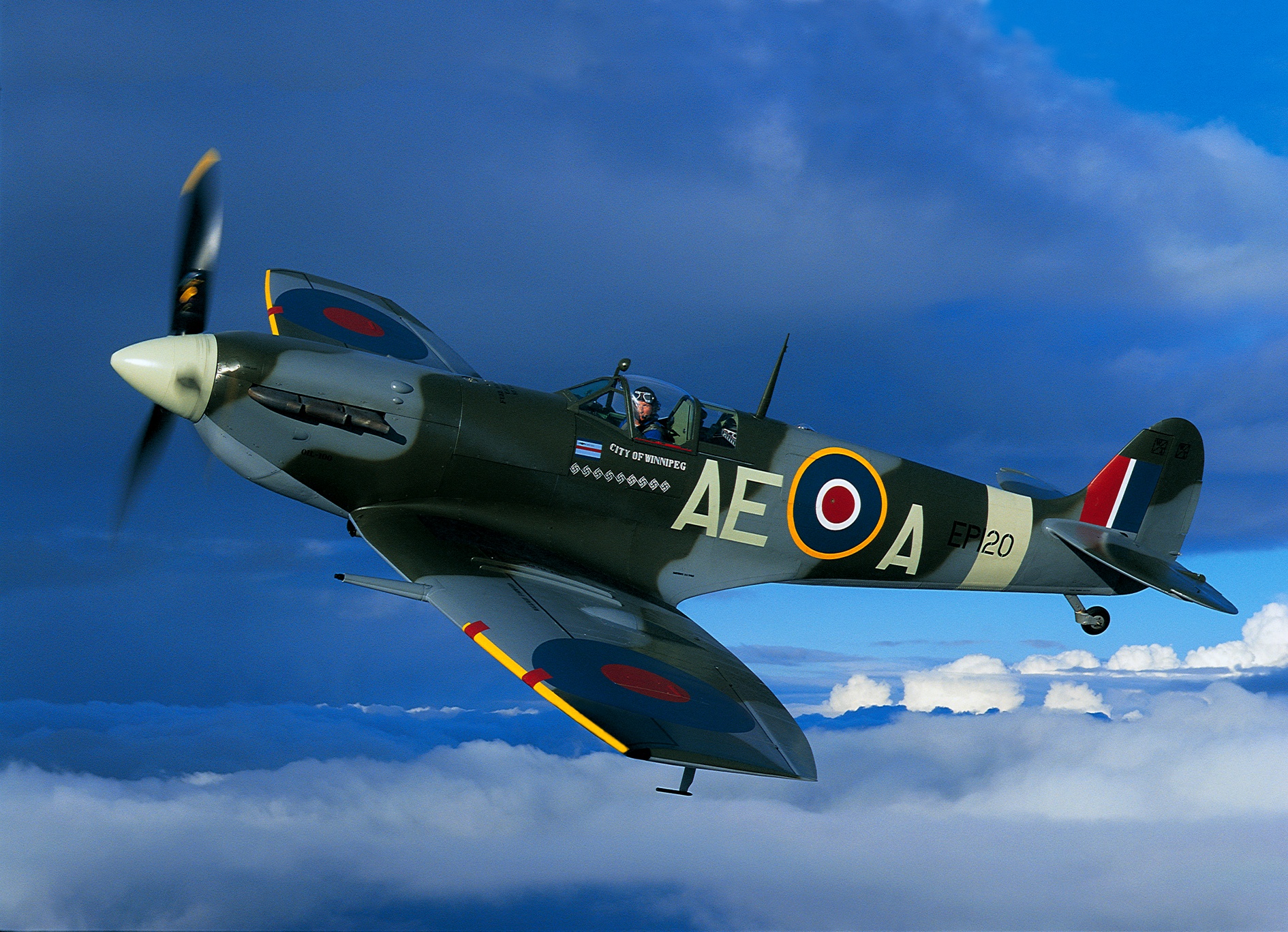 Supermarine Spitfire Mkv Wallpaper