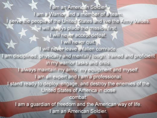 Home Image Soldiers Creed Picture