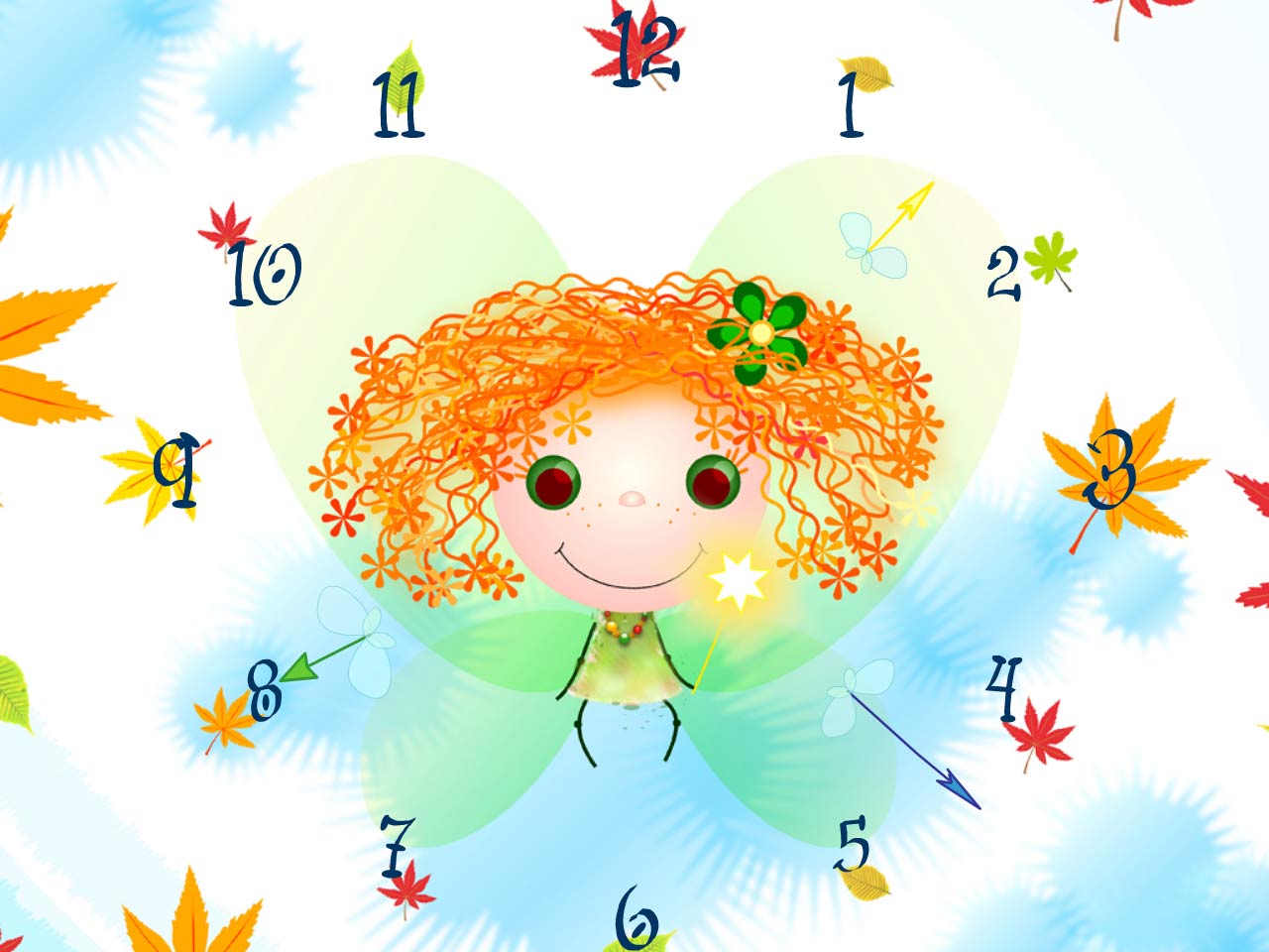 Elf Clock Screensaver Is A Cute For Those Who Love Fairy