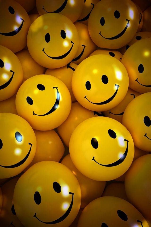 Three Happy Smiles Wallpaper