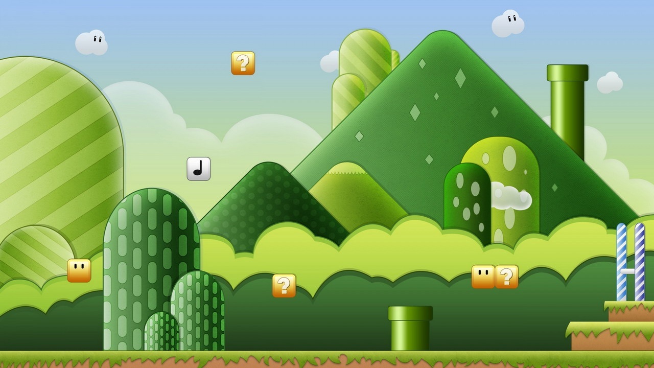 Super Mario World HD Android Live Wallpaper For Mobile