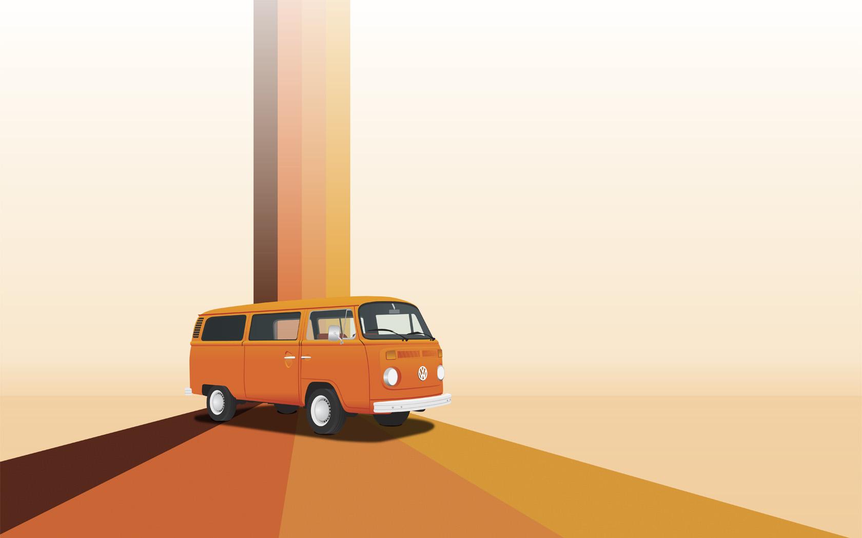 Vw Bus Wallpaper By Phat Jay