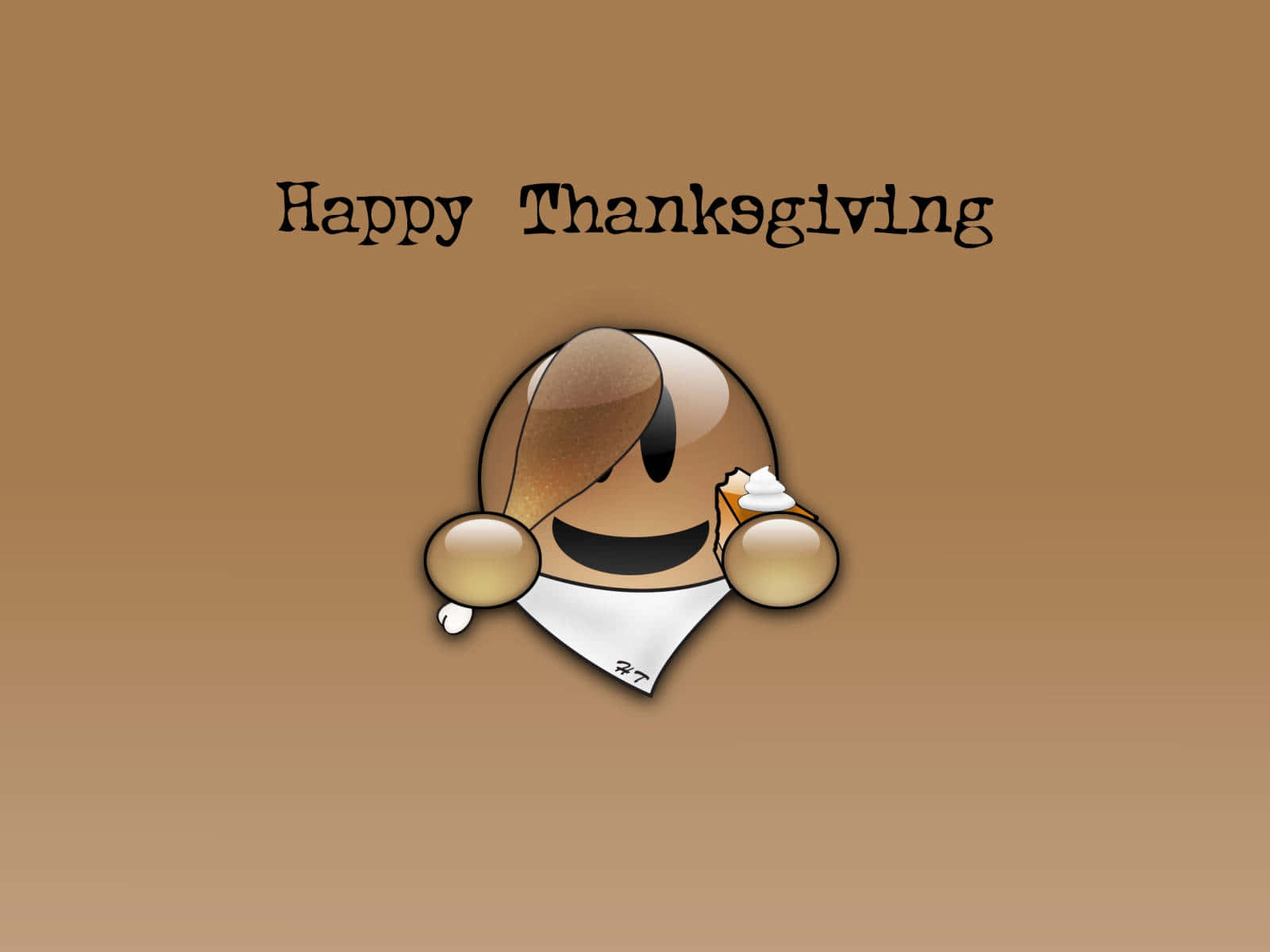 Cute Thanksgiving Background Wallpaper
