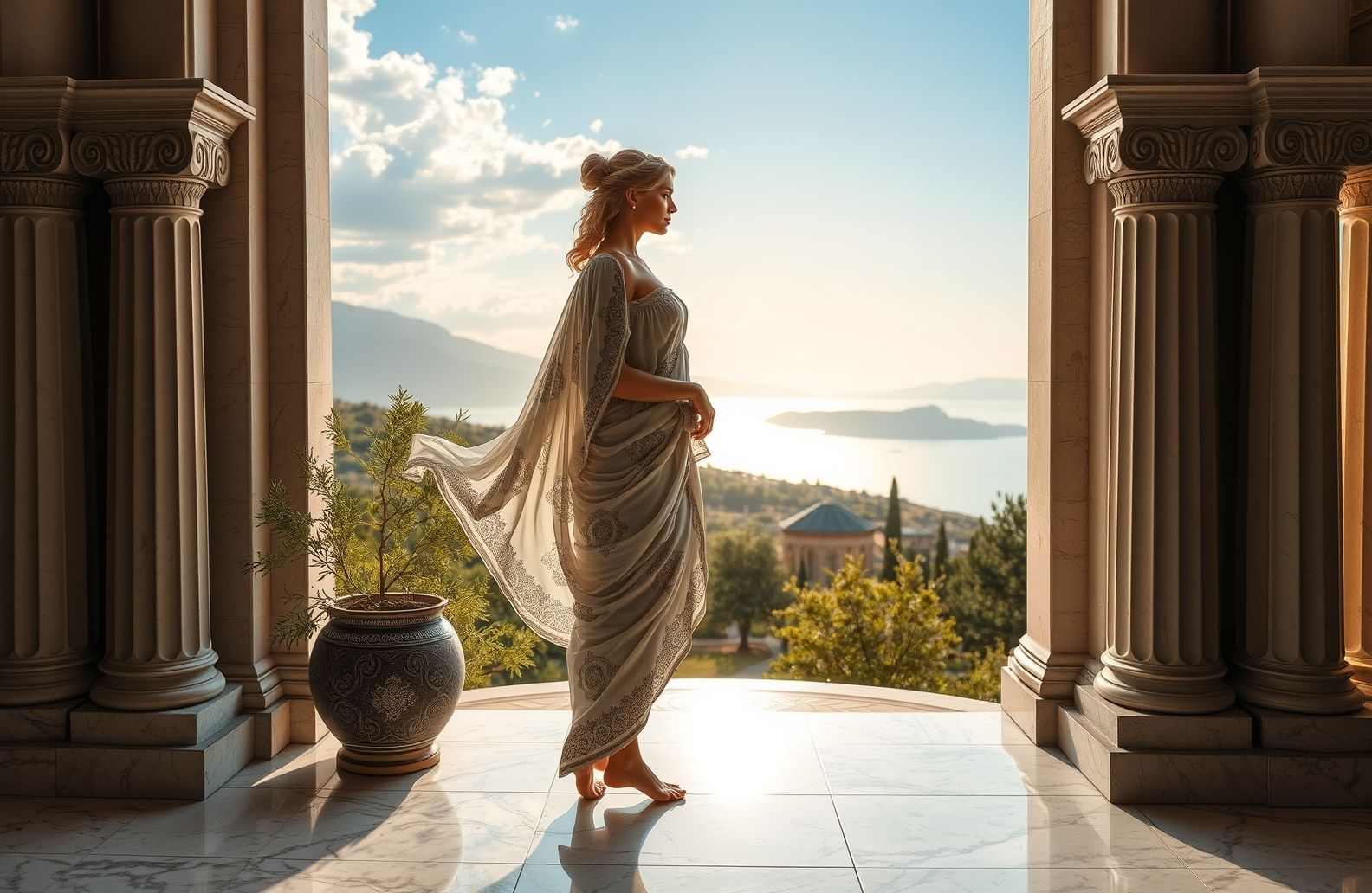 Greek Goddess Wallpaper