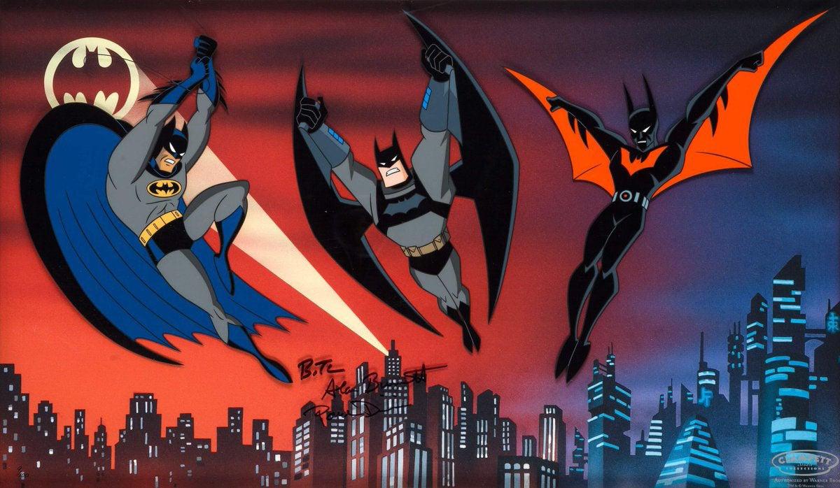 Batman And Beyond Dc Ics Art By Bruce Timm Disney On