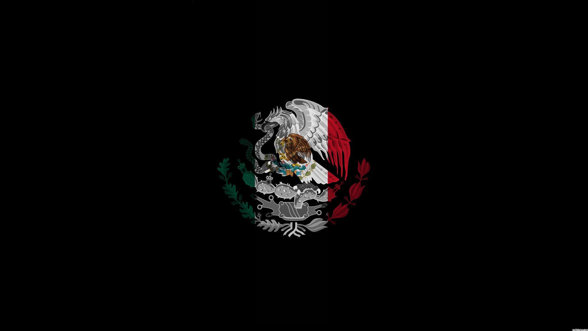 Flag Of Mexico HD Wallpaper Background