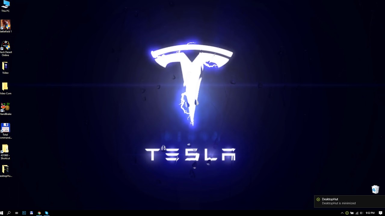 DesktopHut   Tesla HD Live Wallpaper For Windows