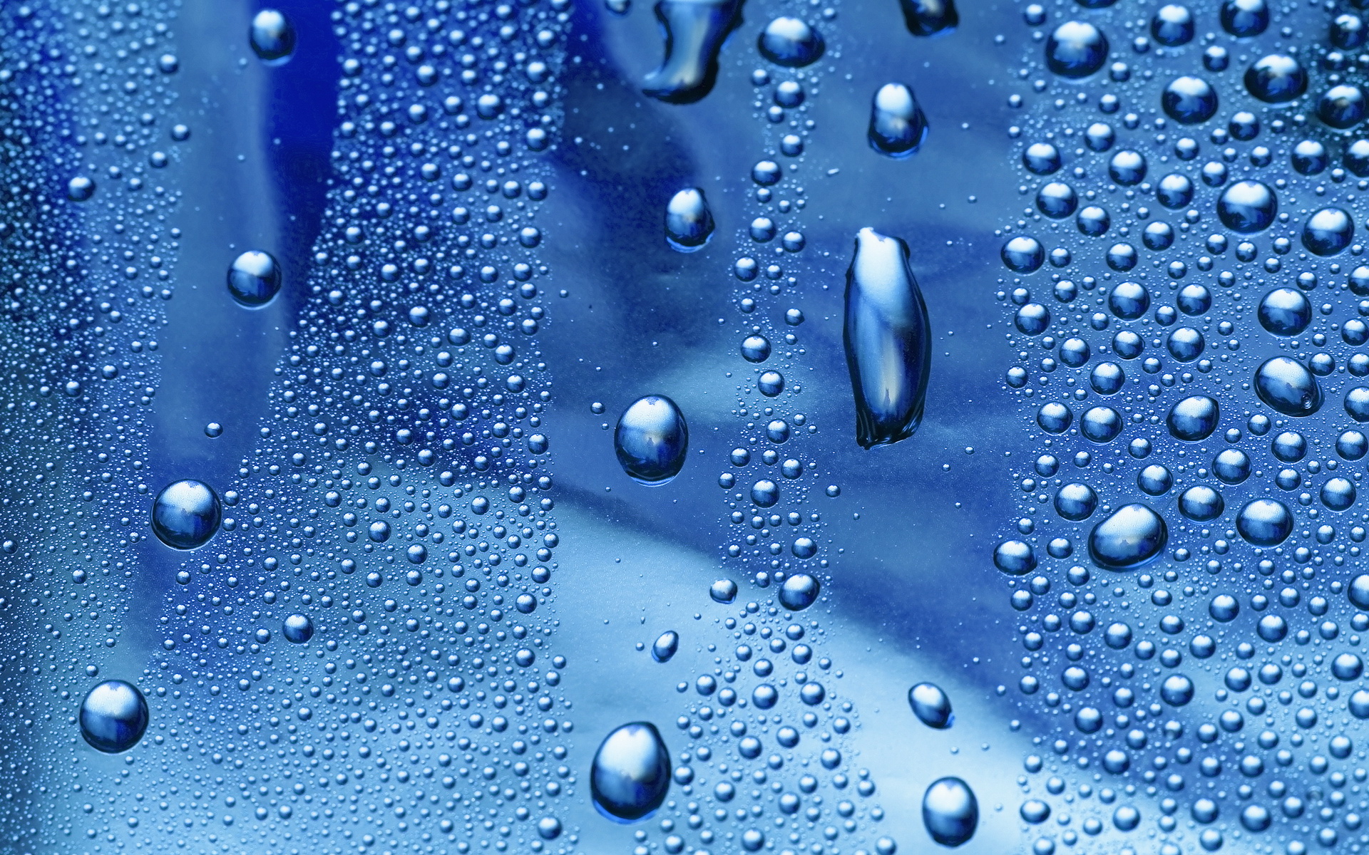 Blue Water Drops   Blue Water Drops Wallpaper