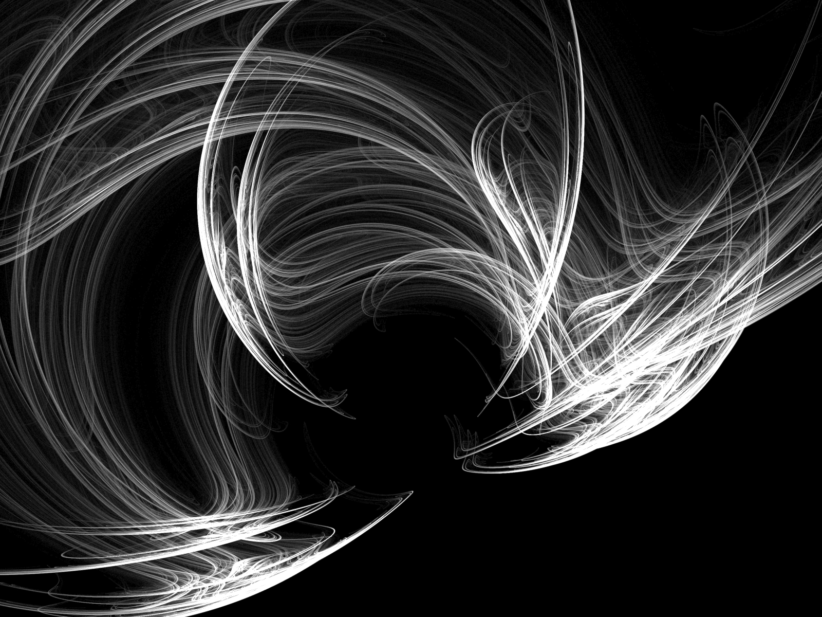 Abstract White HD Wallpaper