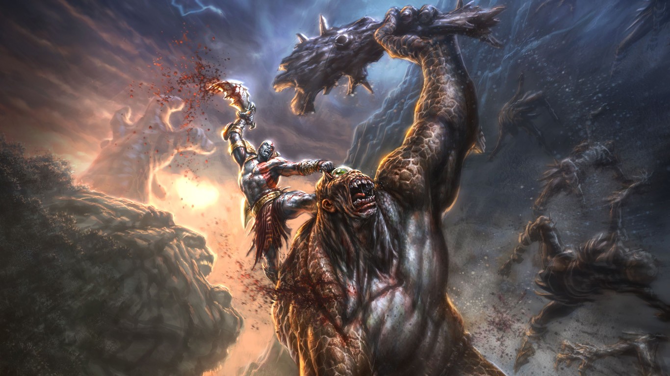 Kratos God Wallpaper Of War