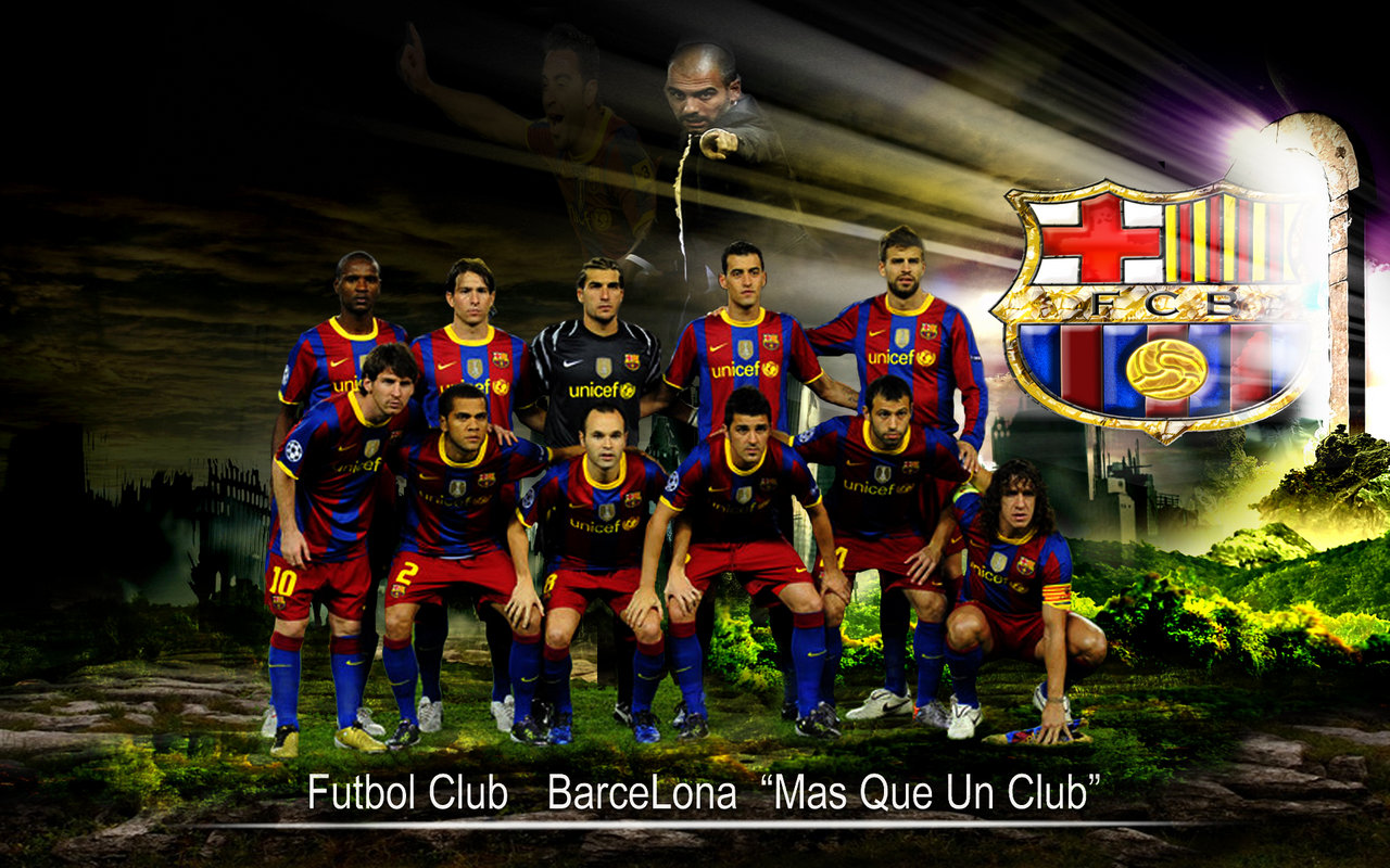 Free Download Wallpaper Barcelona Gambar Barca 2012 1280x800 For