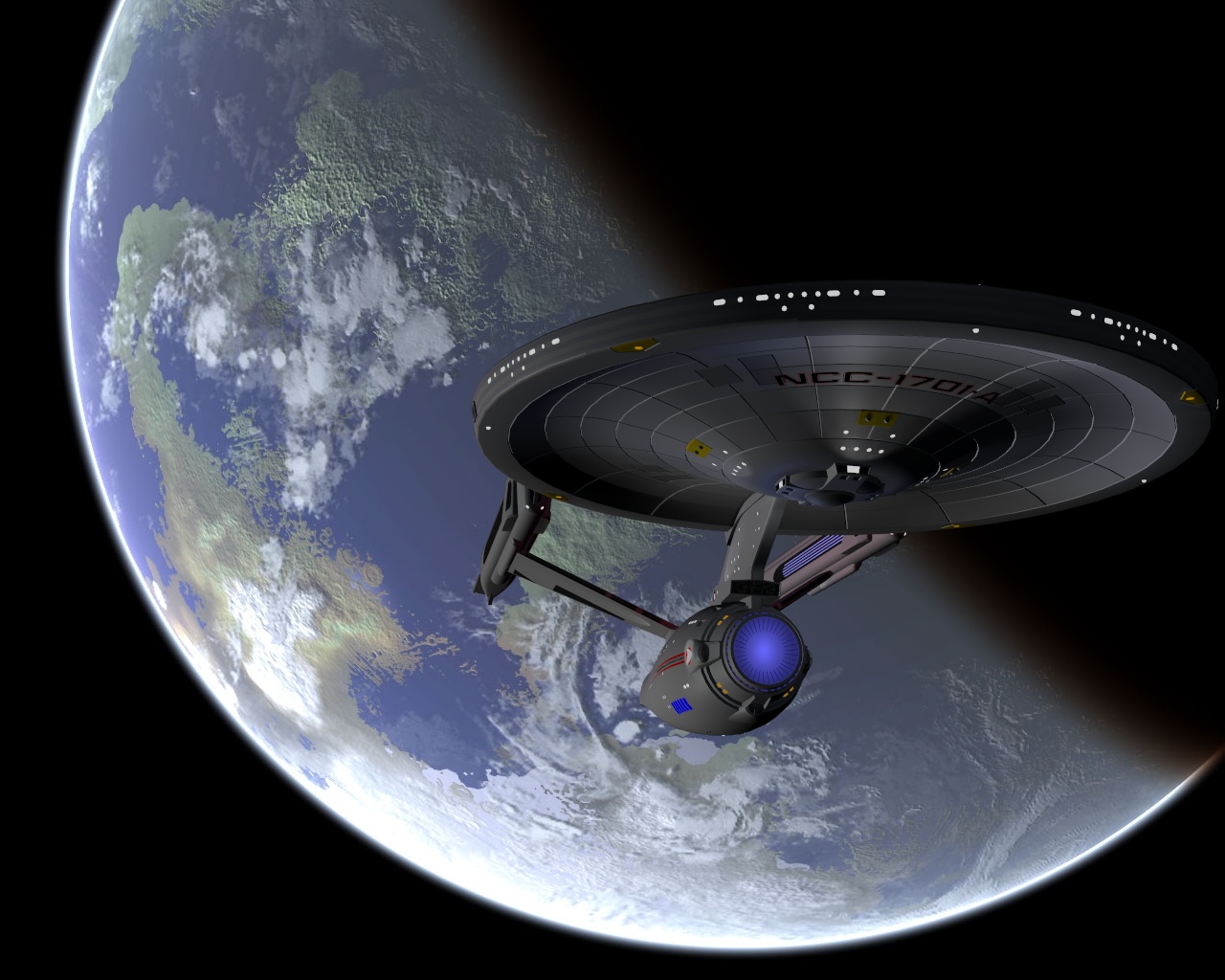 Star Trek Enterprise Background Wallpaper